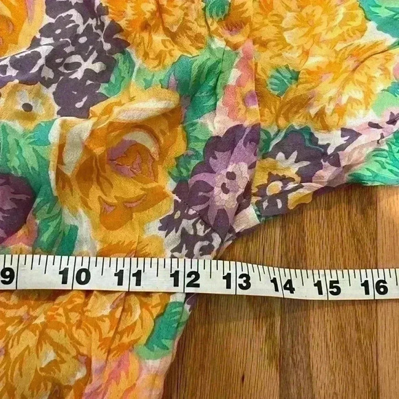 Faithfull The Brand Florence Mini Floral Dress Womens Size XS / 2 - Picture 8 of 9